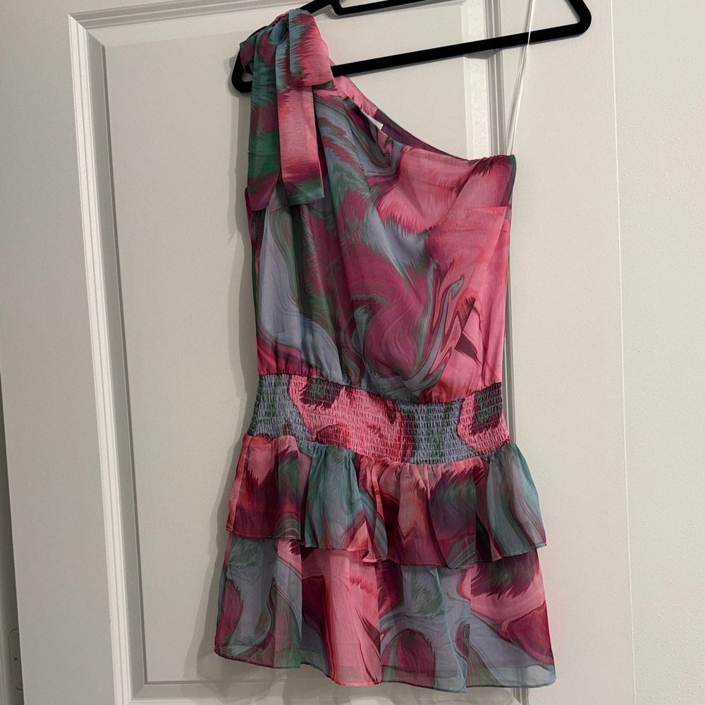 Amanda Uprichard Multi Color Mini Dress